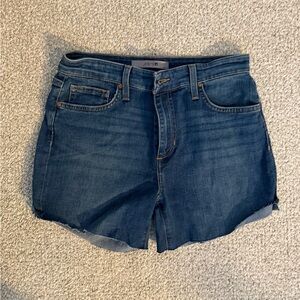 Joe's Jeans Dark Blue Jean Shorts